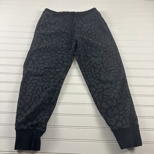 Nike Dri-Fit "Get Fit" Leopard Printed Training Joggers Black / Grey Women's S